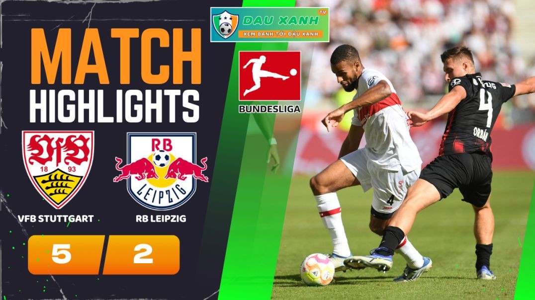 ⁣Highlights VfB Stuttgart vs RB Leipzig 21h30, ngày 27-01-2024