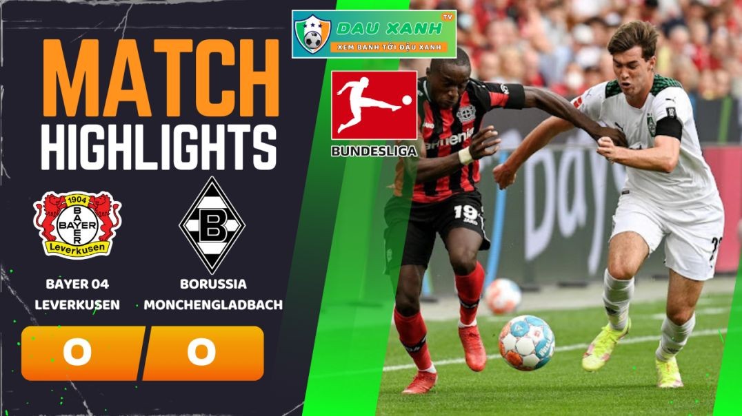 ⁣Highlights Bayer 04 Leverkusen vs Borussia Monchengladbach 00h30, ngày 28-01-2024