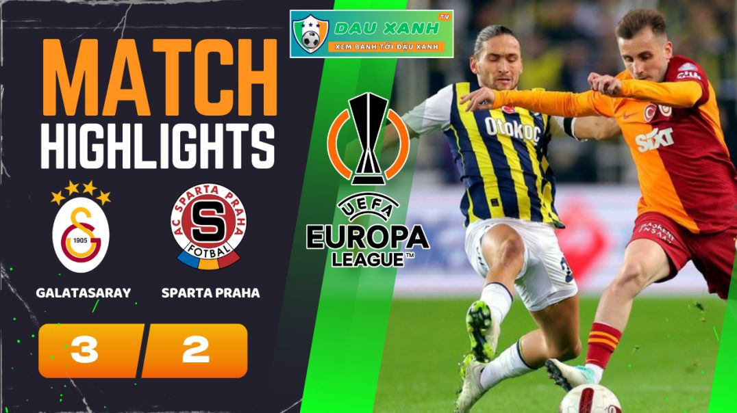 ⁣Highlights Galatasaray vs Sparta Praha 00h45, ngày 16-02-2024