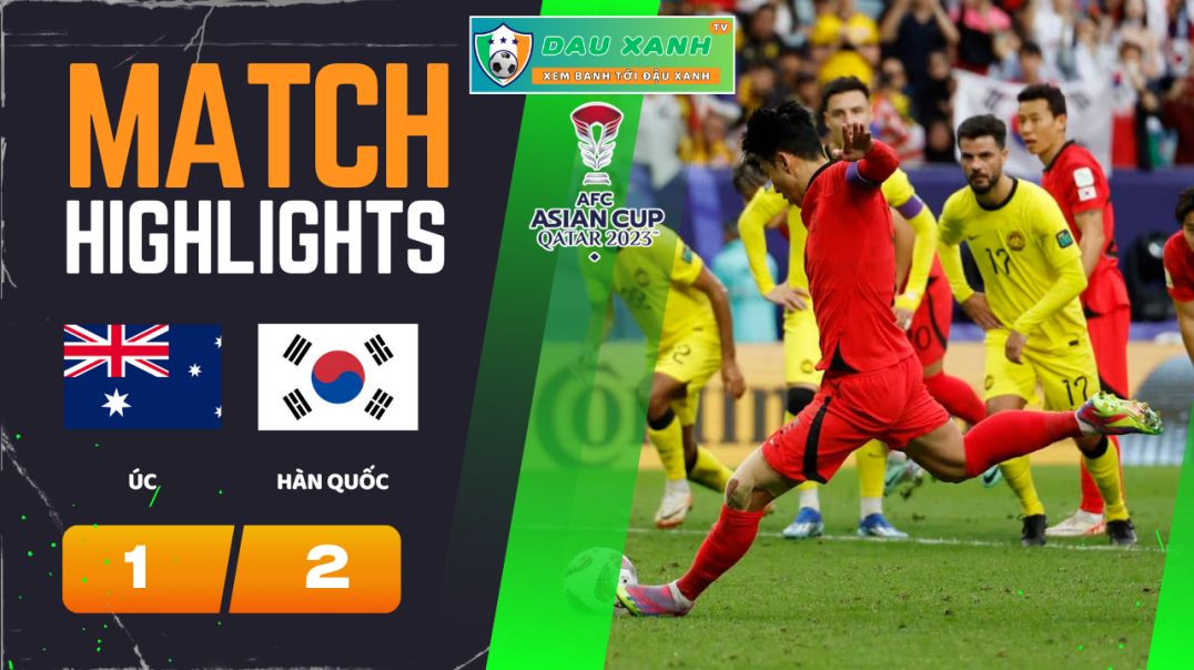 ⁣Highlights Australia 1 - 2 Korea 22h30, ngày 02-02-2024