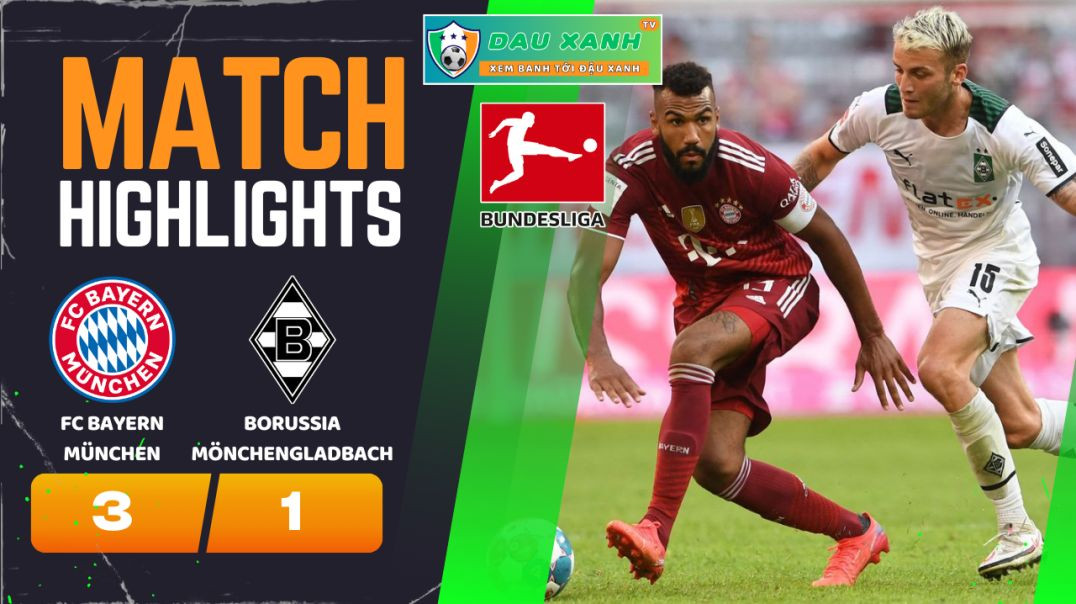 ⁣Highlights FC Bayern München vs Borussia Mönchengladbach 21h30, ngày 03-02-2024