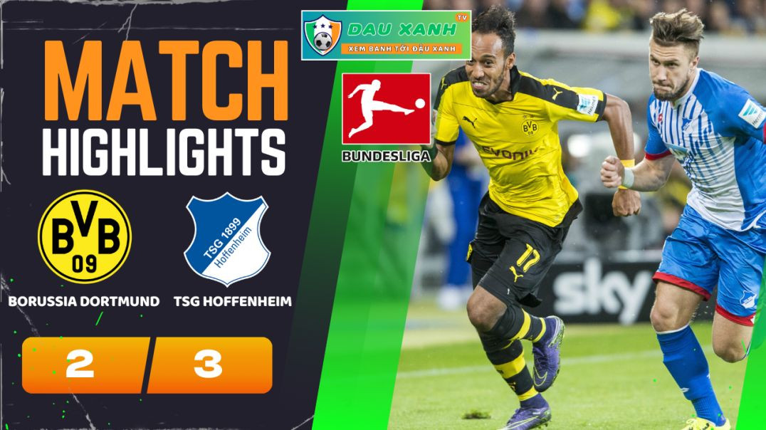 ⁣Highlights Borussia Dortmund vs TSG Hoffenheim 23h30, ngày 25-02-2024